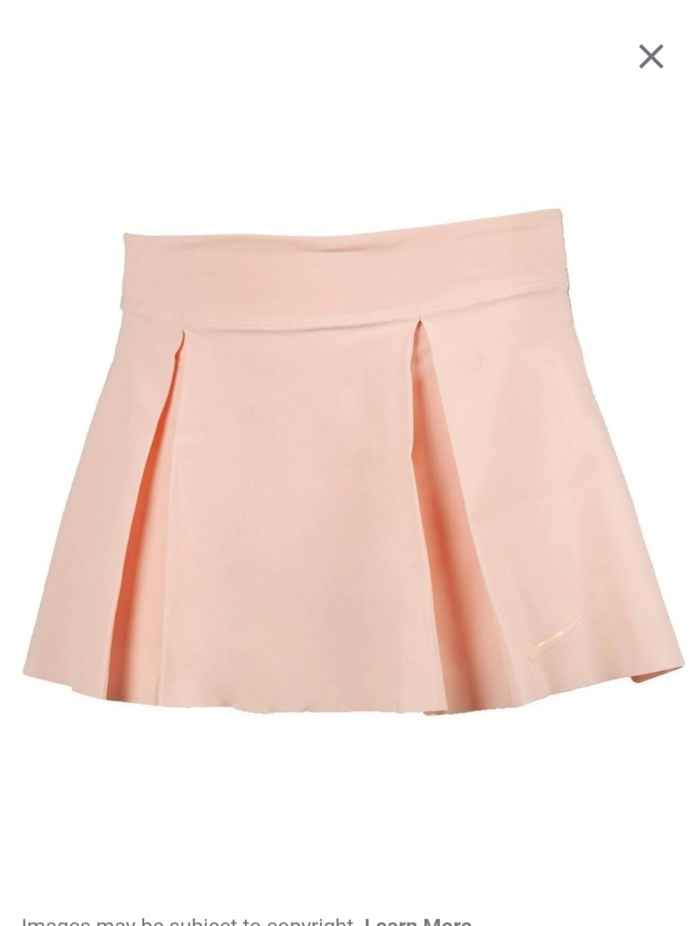 Nike Girls' Club 11.5" Skirt Skort Peach Size XL
